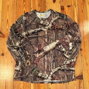 IceBreaker Shirt 3XL Camo Merino Wool 200 Base Layer Bodyfit Breakup Infinity